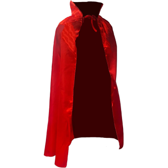 Capa Unisex con Cuello Alto para Disfraces - Ideal para Halloween, Carnaval y Cosplay-Varias tallas