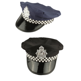 Gorra de Policía para Adulto – Estilo Clásico Unisex