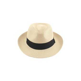 Sombrero Borsalino Unisex Ajustable de Paja – Ligero, Transpirable y con Protección Solar UV