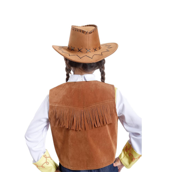 Chaleco Vaquero para Niños con Flecos