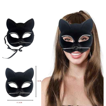 Máscara de Gato Sexy para Adulto – Carnavalife