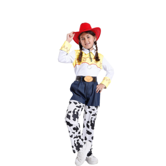 Disfraz de Jessie Vaquera de Toy Story para Niña con sombrero