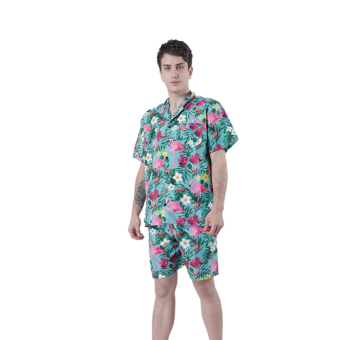 Conjunto Hawaiano Hombre - Estilo Tropical