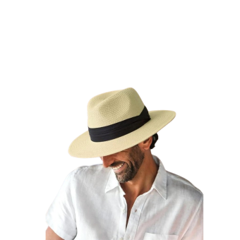 Sombrero Panamá Adulto – Trenzado Premium con Protección Solar