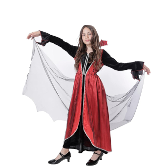 Disfraz Vampira Elegante Niña Gótico (Infantil)