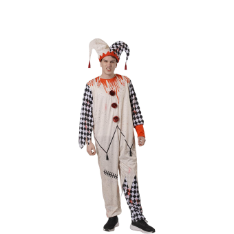 Disfraz Bufón Terror Hombre – Halloween y Carnaval – Look Tenebroso