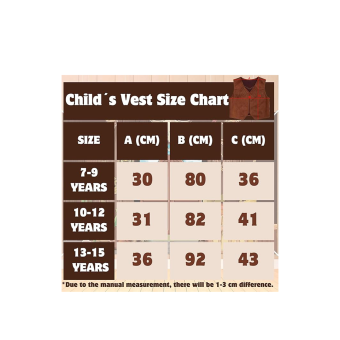 Chaleco Vaquero para Niños con Flecos