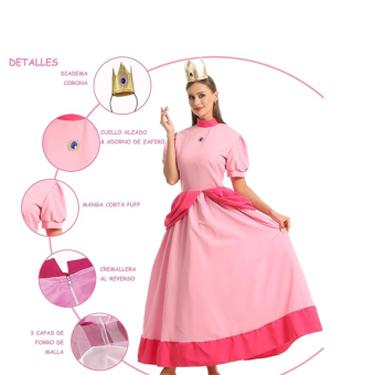 Disfraz de Princesa Pich para Mujer – Elegancia y Encanto Real