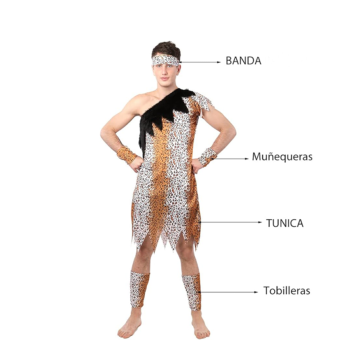 Disfraz de Cavernícola  Prehistórico-Hombre