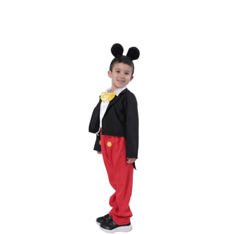 Disfraz de Mickey Mouse para Niño – Incluye Traje y Diadema