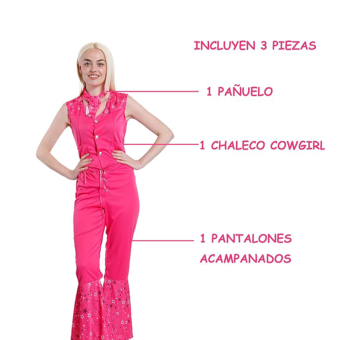 Disfraz de Barbie Vaquera para Mujer - Estilo y Aventura