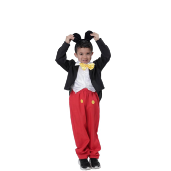 Disfraz de Mickey Mouse para Niño – Incluye Traje y Diadema