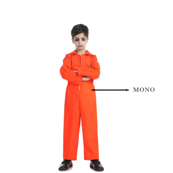 Disfraz de Preso Naranja Infantil