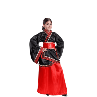 Disfraz Hanfu para Niñas – Traje Chino con Cárdigan y Cinturón