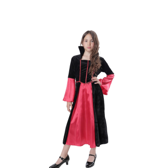 Disfraz de Condesa Vampiro para Niña - Estilo Gótico