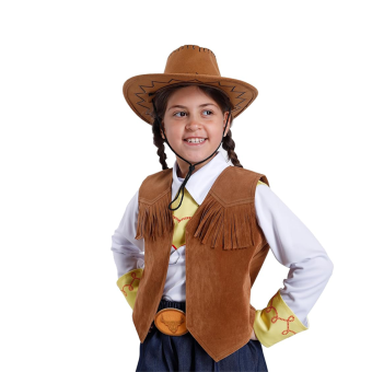 Chaleco Vaquero para Niños con Flecos