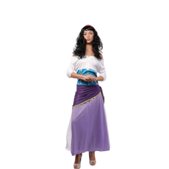 Disfraz de Zíngara Esmeralda – Magia y Encanto