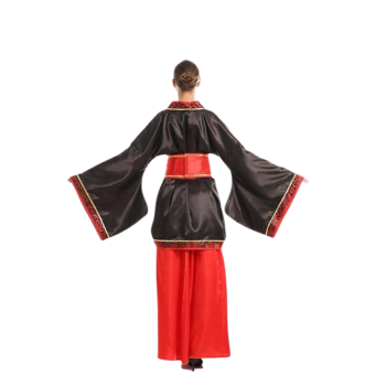Disfraz Kimono Chino Mujer -Tradicional y Brillo Elegante