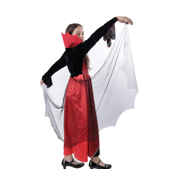 Disfraz Vampira Elegante Niña Gótico (Infantil)