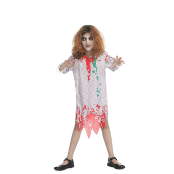 Disfraz de Niña del Exorcista con Camisón Sangriento para Halloween