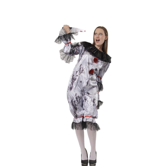 Disfraz de Payasa Terrorífica para Mujer – Halloween y Carnaval
