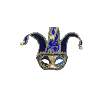 Máscara Clásica Veneciana - Accesorio para Disfraces y Decoración