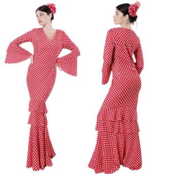 Vestido de Sevillanas Adulto ( Talla Única)