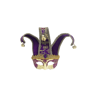 Máscara de Bufón veneciano – Perfecta para eventos temáticos y coleccionistas