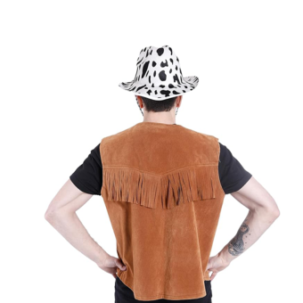 Chaleco de Vaquero del Oeste Hombre
