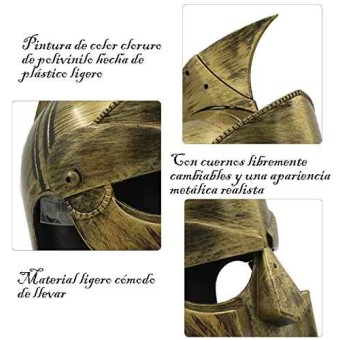 CASCO MEDIEVAL DE ESPARTANO