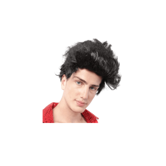 Peluca Elvis Presley para Hombre – Estilo Rock and Roll Años 50 y 60