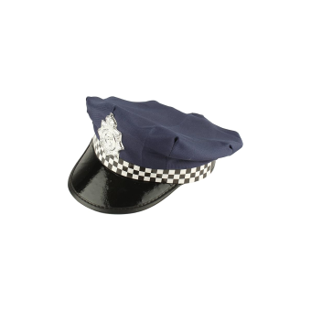Gorra de Policía para Adulto – Estilo Clásico Unisex