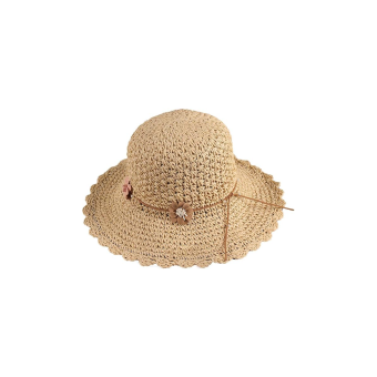 Pamela Plegable de Verano para Mujer – Sombrero de Ala Ancha Elegante y Transpirable