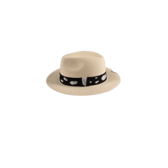 Sombrero Panamá Unisex Diseño Palmeras – Plegable, Transpirable y Veraniego