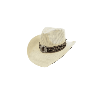 Sombrero Vaquero -Bordado con Hebilla
