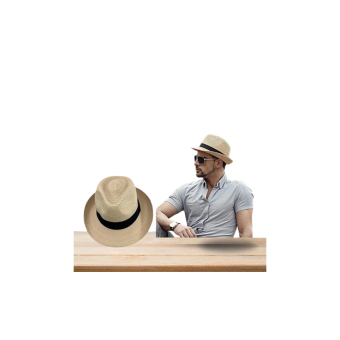 Sombrero Borsalino Unisex Ajustable de Paja – Ligero, Transpirable y con Protección Solar UV