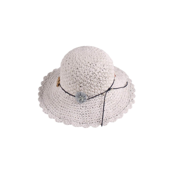 Pamela Plegable de Verano para Mujer – Sombrero de Ala Ancha Elegante y Transpirable