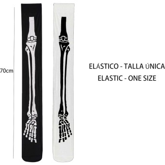 3 Pares de Medias Esqueleto Adulto Halloween – Diseño 3D Perfecto para Disfraces