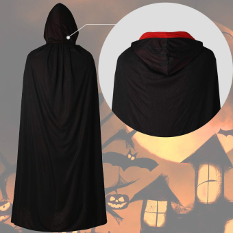 Capa Reversible para Disfraz con Capucha – Talla Infantil y Adulto