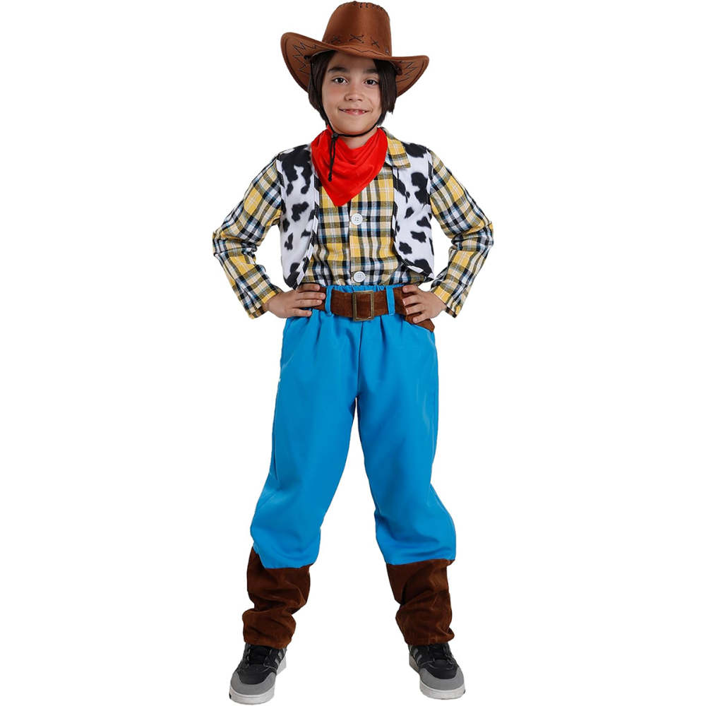 Disfraz de Vaquero Woody con Sombrero - Aventura del Lejano Oeste