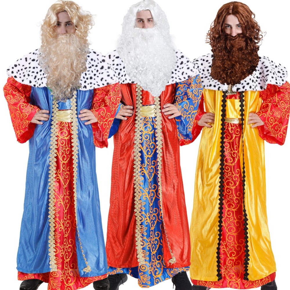 Disfraz Rey Mago hombre, disfraz de navidad para adulto hombre