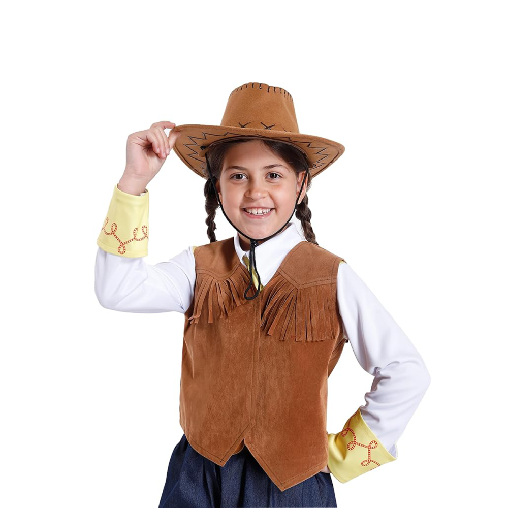 Chaleco Vaquero para Niños con Flecos