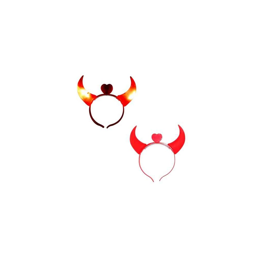 Diadema de Diabla con Luz