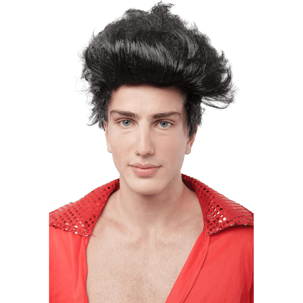 Peluca Elvis Presley para Hombre – Estilo Rock and Roll Años 50 y 60