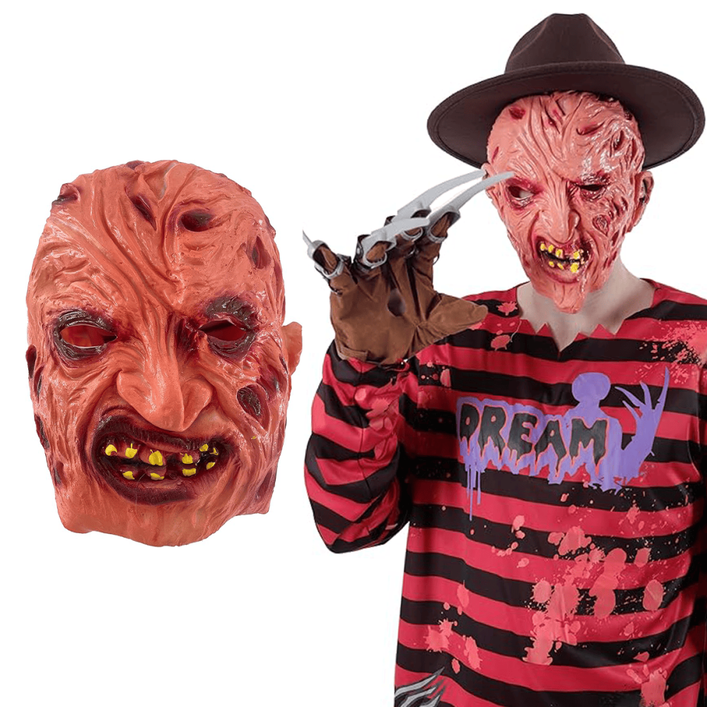 Máscara Freddy Krueger – Pesadillas en Elm Street para Adultos