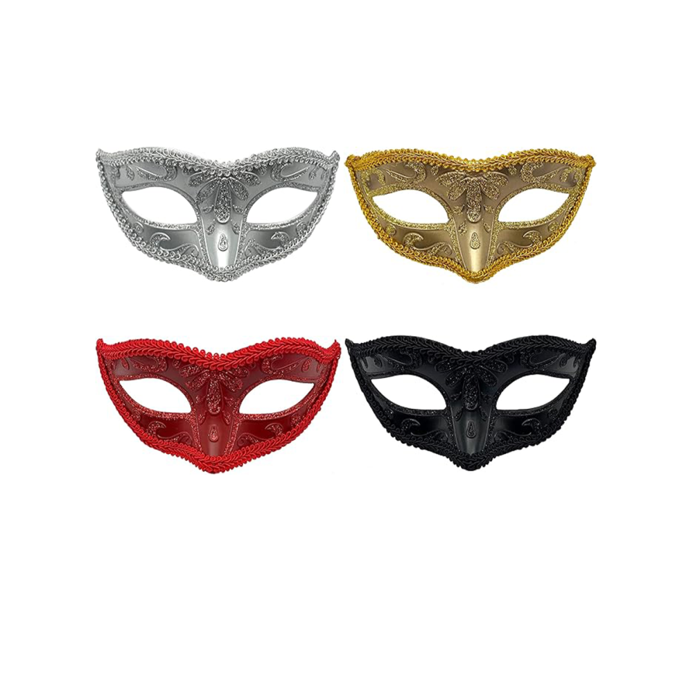 Máscara Veneciana Unisex – Antifaz Elegante para Disfraces de Carnaval y Halloween
