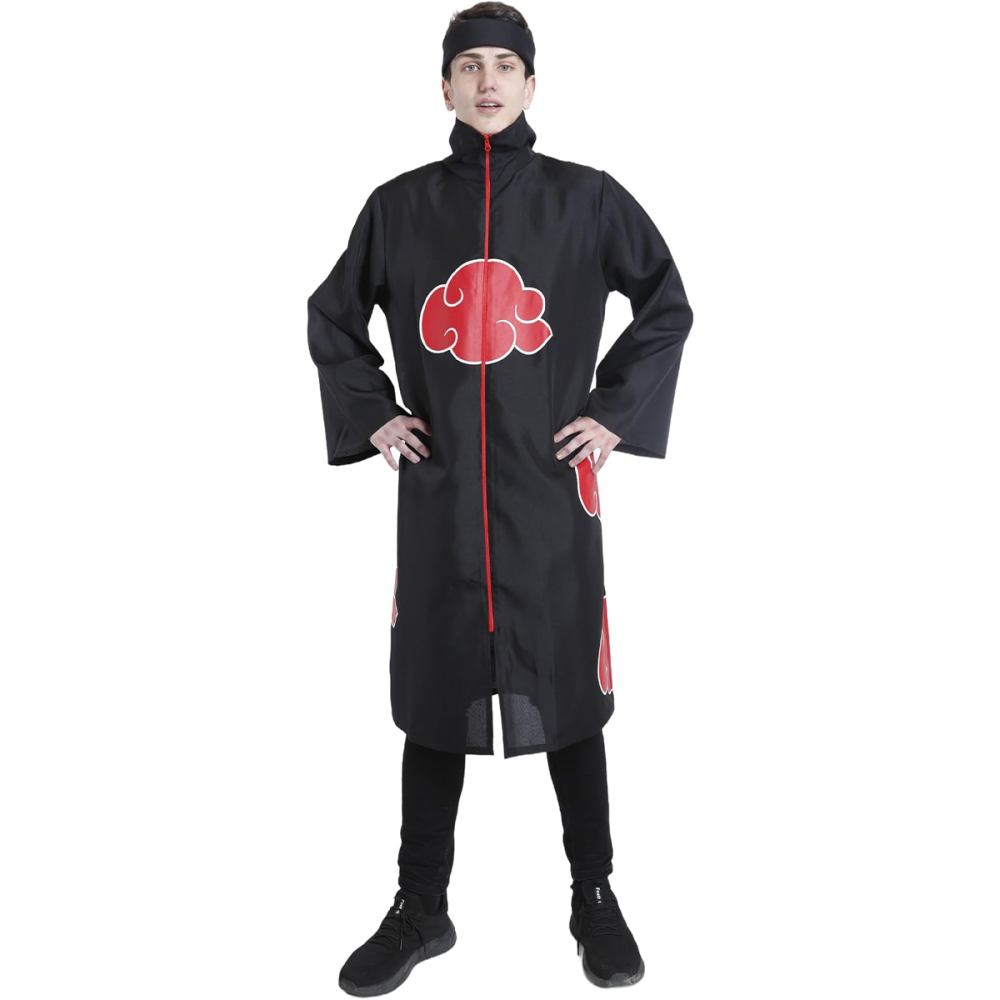Disfraz de Ninja Naruto Adulto - Con Capa y Bandana