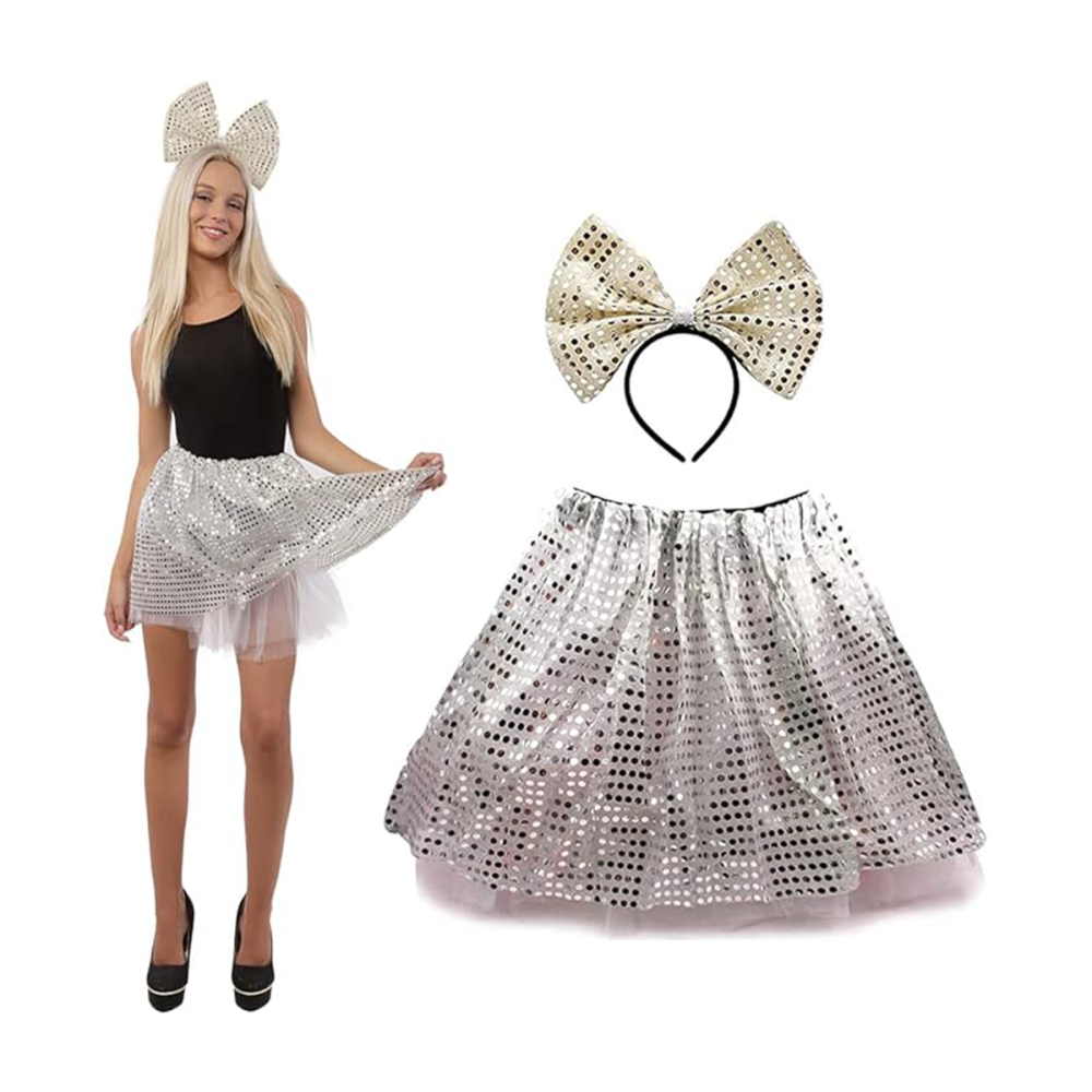 Set de Tutú y Diadema para Mujer – Disfraz Original para Carnaval y Fiestas