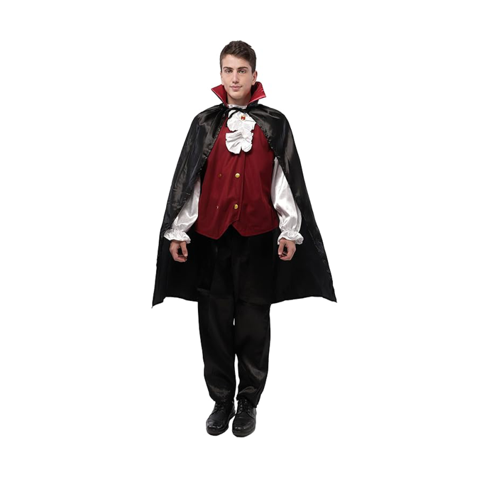 Disfraz de Vampiro Elegante: El Rey de la Noche Eterna