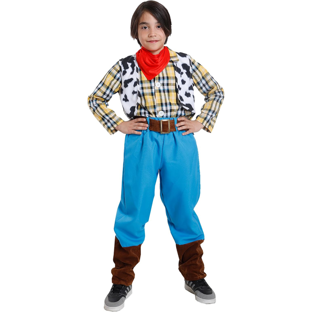 Disfraz Woody Vaquero Niños Sin Sombrero